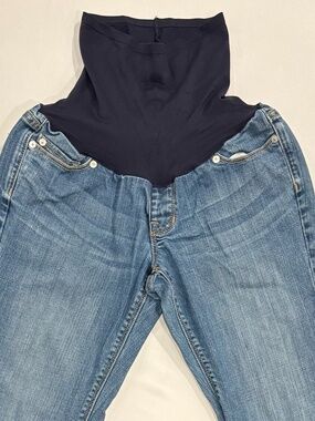 Maternity straight leg jeans